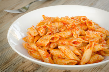 Mezze penne al ragù di carne