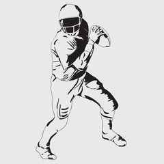 Fototapeta premium quarterback