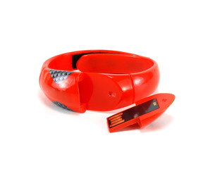 USB flash drive bracelet