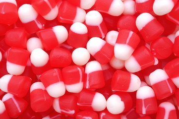 many Christmas candies