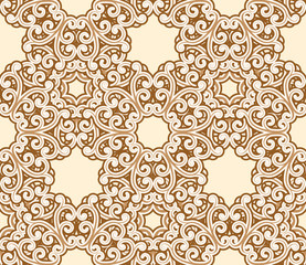 Seamless lace pattern