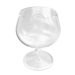 Cognac Glass isolated on white background