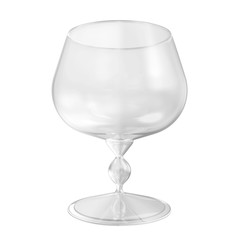 Cognac Glass isolated on white background