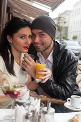 Happy Beautiful couple