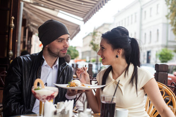 Happy Beautiful couple