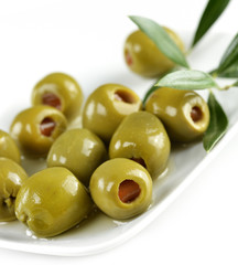 Green Stuffed Olives