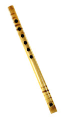 Bamboo flute of Indian subcontinent © Swapan