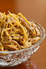 Candied orange nuts - profile