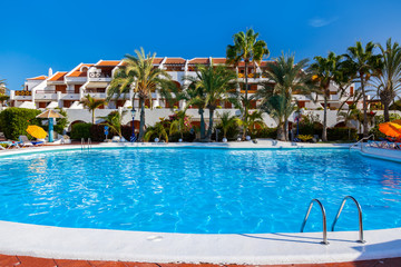 Water pool at Tenerife island