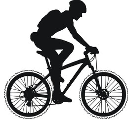 Obraz premium pictogramme vtt