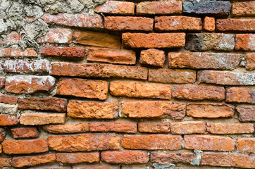 old red brick wall