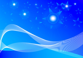 Abstract modern Blue background