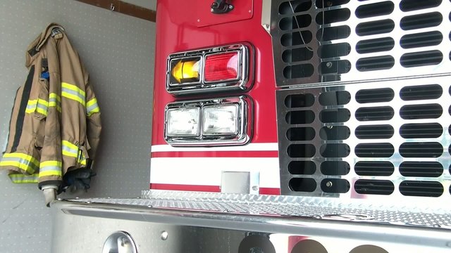 Fire Truck and Fireman's Jacket