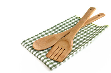 Wooden cooking utensils