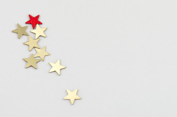 étoiles sur papier-stars on paper
