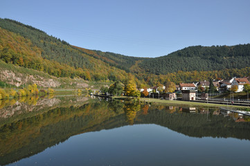 Neckar bei Hirschhorn