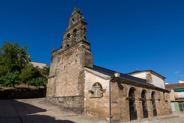 Fototapeta na wymiar Riomanzanas church