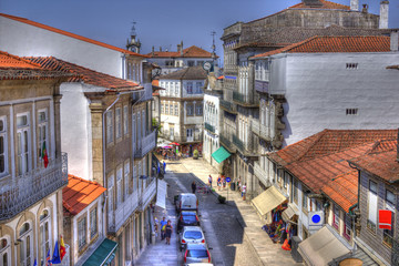 Valen&ccedil;a's streets in HDR