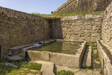 Obraz premium A Medieval dam