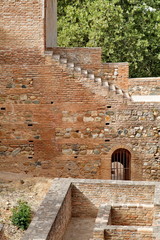 Fortification, Alhambra, Granada