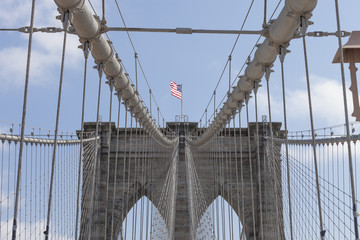 Obraz premium New York - Brooklyn Bridge