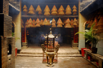 Man Mo Temple, Tai Po, Hongkong