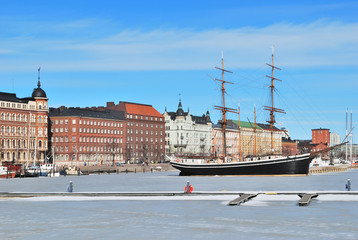 Obraz premium Helsinki in winter