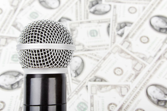 Microphone and money