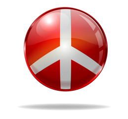 peace button