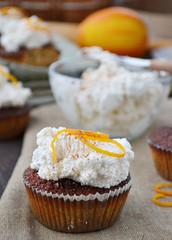 orange  cupcakes