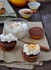 orange  cupcakes