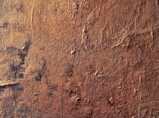 Bronzefarbene Mauer