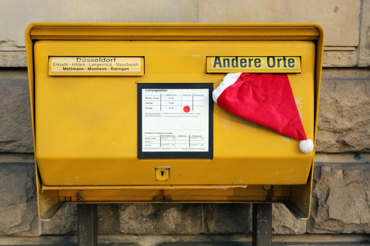 Weihnachtspost Briefkasten Wunschzettel