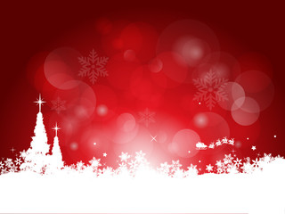 Red Christmas design