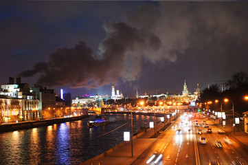 Fototapeta premium night traffic