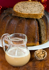 GUGELHUPF with coffee and nuts