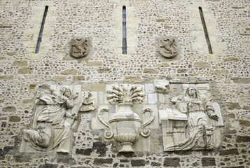 Facade Shield lions