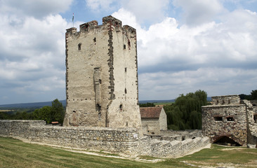Fototapeta na wymiar Zamek Kinizsi w Nagyvazsony, Węgry