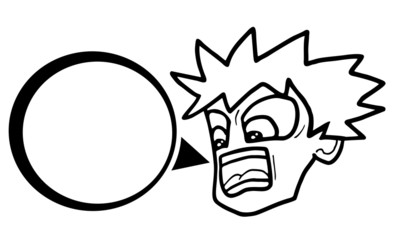 Cartoon face design