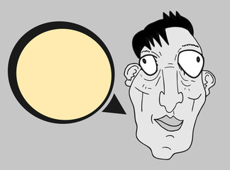 Comic character draw