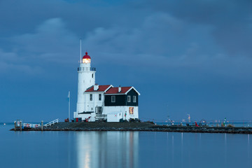 Lighthouse Paard van Marken, North Holland, Netherland - 47131670