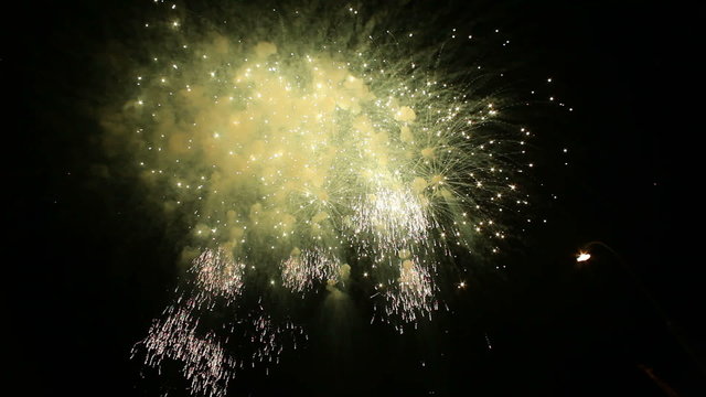 Flashing fireworks