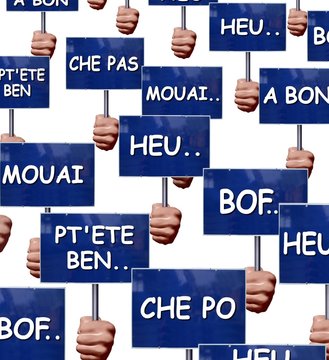 Manifestation des sans opinion