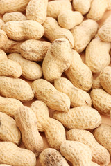 tasty peanuts, close up