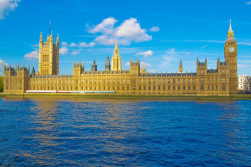 Houses of Parliament, Westminster Palace, Big Ben, London