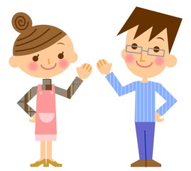 ママ　パパ　案内