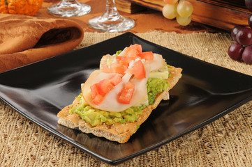 Turkey avocado appetizers