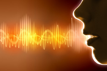 Sound wave illustration