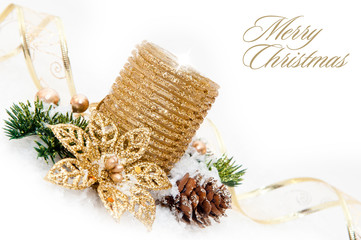 Obraz premium Elegant christmas background