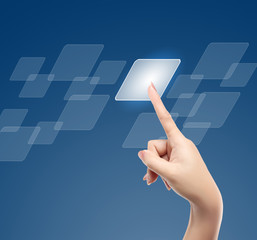 touchscreen button